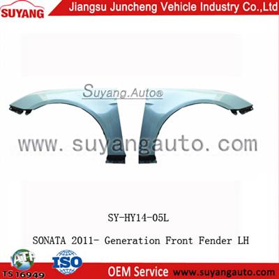 High Quality Steel Front Fender LH For Hyundai Sonata 2011 Generation Spare Parts Accessories