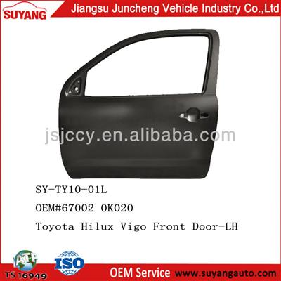 CAR STEEL PARTS CAR DOOR TOYOTA HILUX VIGO FRONT DOOR(SINGLE CABIN)