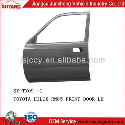 High quality and car steel parts toyota hilux doors panel YN85