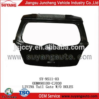 High Quality Steel Tailagte For Livina Body Parts