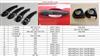 DRY Carbon Fiber Outter Door Handle Cover For BMW