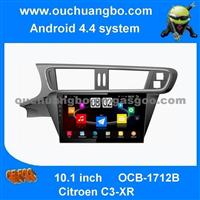 Ouchuangbo 10.1 Inch Android 4.4 Car Video Stereo Dvd Player For Citroen C3-XR Support Wifi 3g 1.6GHz Capacitance Multiple Touch Screen