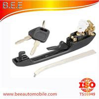 for audi80car front door handle ,outer/lockable with key/right 813837206C