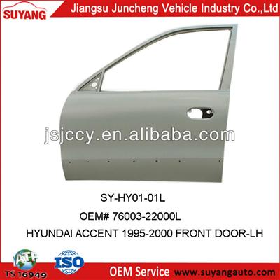 Replacement Car Front Door For Hyundai Accent Auto Body Parts