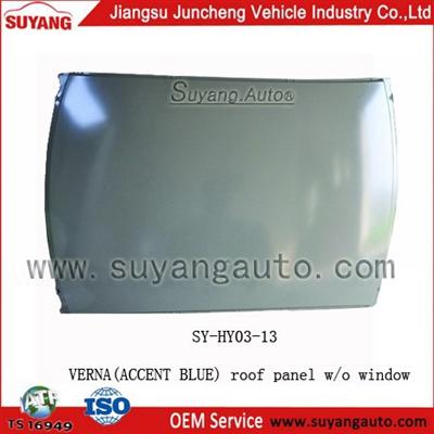 Auto Spare Parts Suyang Roof Panel w/w FOR HYUNDAI VERNA(ACCENT BLUE)