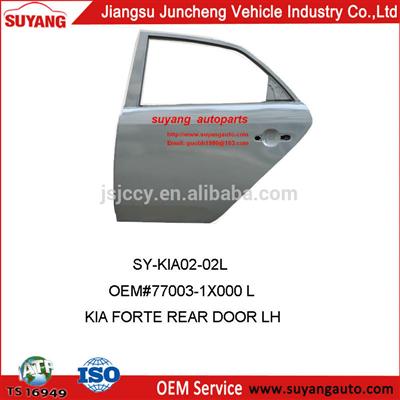 GOOD PRICE JUNCHENG VEHICLE STEEL PARTS DOOR FORTE REAR DOOR PANEL