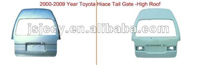 Tail Gate for High Roof style Toyota HIACE ('00-'09)Auto body Parts