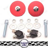 Universal Car Hood Latch Overlay Hood Pin,Safety Lock Pin