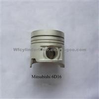 Factory Price MITSUBISHI 6D16 Aluminum Piston