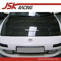 OEM STYLE CARBON FIBER HOOD BONNET FOR 1991-1995 TOYOTA MR2 SW20 (JSK280701)