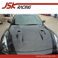 2008-2013 JSK STYLE CARBON FIBER BONNET HOOD FOR NISSAN R35 GTR (JSK220928)