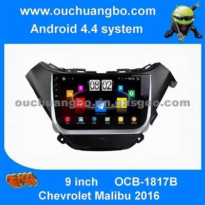 Ouchuangbo Car Gps Navigation Radio Android 4.4 For Chevrolet Malibu 2016 Support HD 1024*600 AUX BUS Wifi 3g