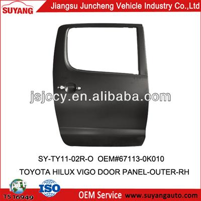 Hilux Vigo Back Door Panel-OUTER-RH Auto Body Parts Manufacturer