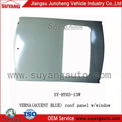 Auto Car Accessory Roof Panel w/ window for HYUNDAI VERNA(ACCENT BLUE)