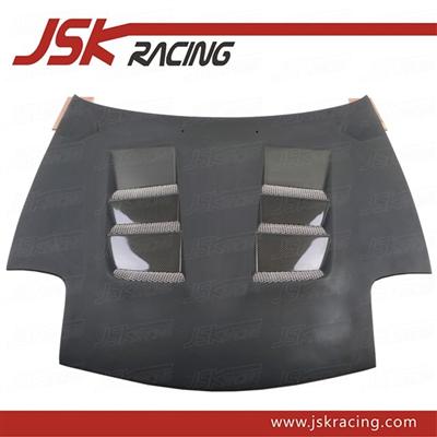 RX7 CARBON/FOR MAZDA CARBON HOOD/1993-1996 RE STYLE FRP + CARBON FIBER HOOD FOR MAZDA RX7 FD3S (JSK180101)