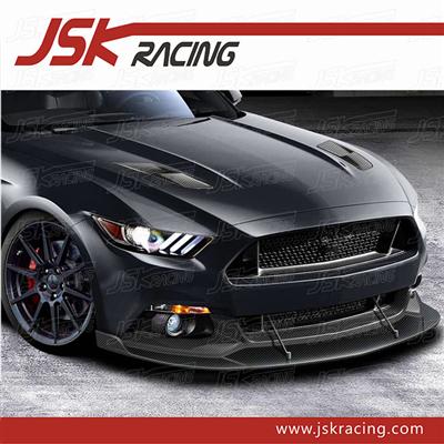 2014-2015 GT H STYLE CARBON FIBER HOOD VENT BONNET FOR FORD MUSTANG(JSK100207)