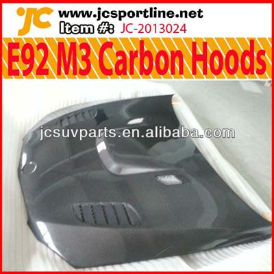 For BMW E92 M3 Carbon Engine Hoods V Style Car Hoods