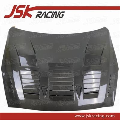 2008-2015 B STYLE CARBON FIBER BONNET HOOD FOR NISSAN GTR R35 GT500(JSK2209109)