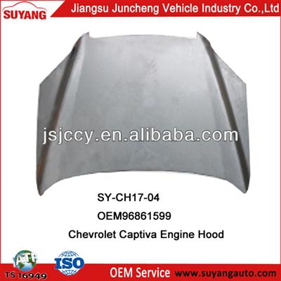 Jiangsu Suyang Car Body Parts Chevrolet Captiva Engine Hood For Sale