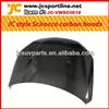 Auto carbon fiber JC style engine hoods For VW Scirocco carbon bonnet