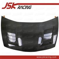 FOR TYPE-R JS RACING STYLE CARBON FIBER HOOD FOR 2006-2011 HONDA CIVIC FN2 (JSK123005)
