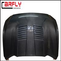 CARBON FIBER HOOD FOR MUSTANG 2015 UP (CARFLY STYLE)