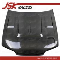 TS STYLE CARBON FIBER BONNET HOOD FOR NISSAN SKYLINE R32 (JSK220107)