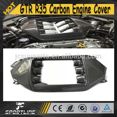 GTR R35 Carbon Fiber Car Front Engine Cover for Ni ssan GTR 08-15