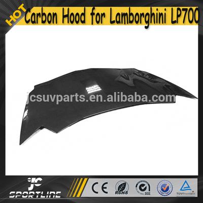 OEM Style LP700 Carbon Fiber Car Front Bonnet for Lamborghini 2015 Aventador