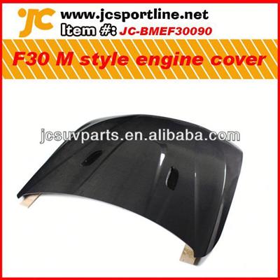 Car engine cover carbon fiber engine cover for BMW F30 M3 carbon fiber engine hoods