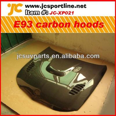 Car engine cap E93 carbon fiber front bonnet for BMW E93 carbon fiber engine hoods