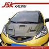 EVO STYLE CARBON FIBER HOOD BONNET FOR 2009-2010 HONDA JAZZ FIT (JSK120231)