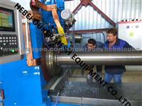 CNC Johnson Pipe Wedge Wire Screen Mesh Welding Machine