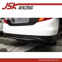 CARBON FIBER REAR BUMPER LIP FOR 2011-2012 HONDA CIVIC FB 4D (JSK122005)