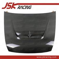 CARBON FIBER HOOD BONNET WITH HOLE FOR 2003-2007 HONDA ACCORD (JSK121327)