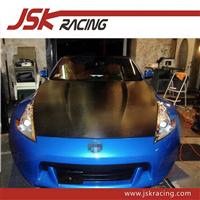 OEM STYLE CARBON FIBER BONNET HOOD FOR NISSAN 370Z Z34 (JSK221108)