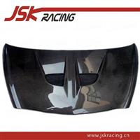 CARBON FIBER DOUBLE HOLE HOOD BONNET FOR 2003-2008 HONDA JAZZ FIT(JSK120114)