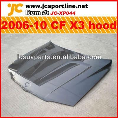 2006-10 Carbon Fiber X3 Hoods for BMW