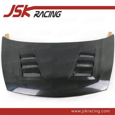 (WITH HOLE ) CARBON FIBER HOOD BONNET FOR 2006-2009 HONDA CIVIC FD(JSK121014)