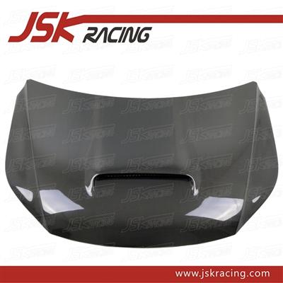 CARBON FIBER HOOD BONNET WITH HOLE FOR VW TIGUAN (JSK301402)