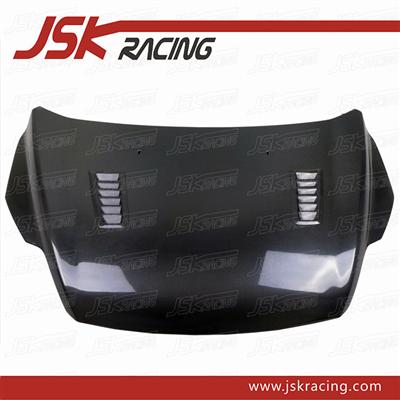 2009 VENT STYLE CARBON FIBER HOOD BONNET FOR FORD FOCUS(JSK100303 )