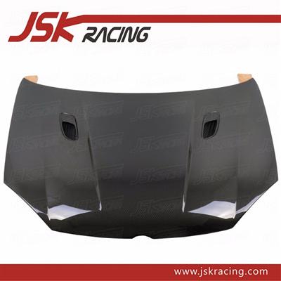 WITH HOLE CARBON FIBER HOOD FOR VW GOLF 5 (JSK300213)