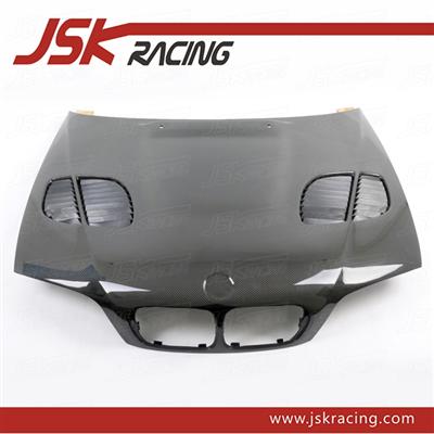 1998-2001 GTR STYLE CARBON FIBER BONNET INTAKE FOR BMW E46 2DR (JSK080342)