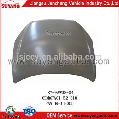 SUYANG FAW B50 metal engine hood shanghai auto parts