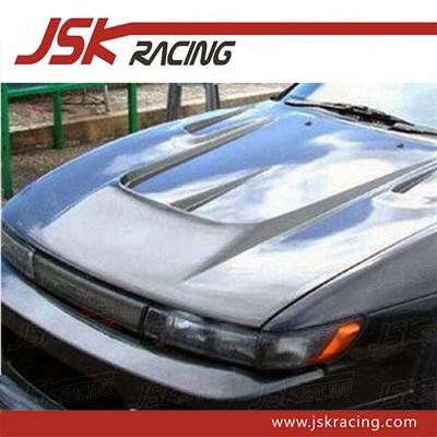 TT STYLE CARBON FIBER BONNET HOOD FOR NISSAN S13(JSK220419)