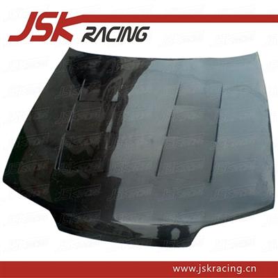 TT STYLE CARBON FIBER VENT BONNET HOOD FOR NISSAN SKYLINE R32 (JSK220124)