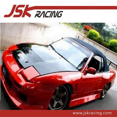 VF STYLE CARBON FIBER BONNET HOOD FOR NISSAN S13 (JSK220401)