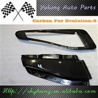 FOR 1998-2000 Mitsubishi Evolution EVO 5 6 OEM Carbon Fiber Hood Scoop