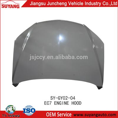 Car metal engine hood replaced for GEELY EC7 auto parts store