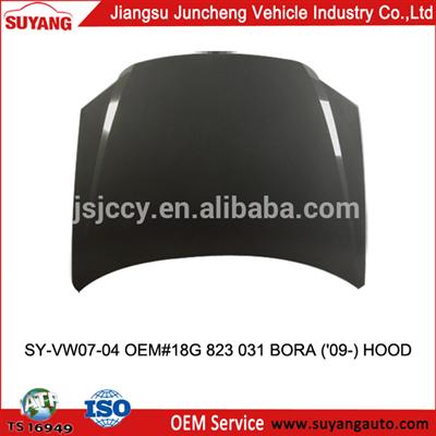 SUYANG car engine hood of VW BORA 2009 car metal spare parts